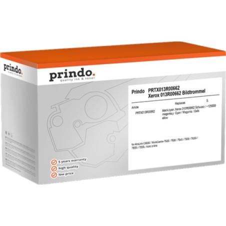 ORIGINAL Prindo Tamburo nero / ciano / magenta / giallo PRTX013R00662 Classic ~125000 Seiten